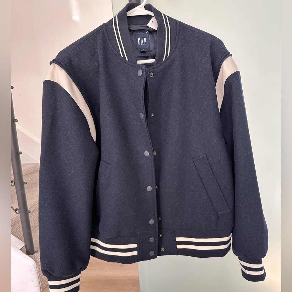 Gap Varsity Jacket, size medium.